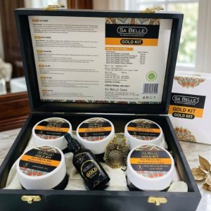 Charcoal & 24K Gold Detox Facial Kit — Sa Belle Professional