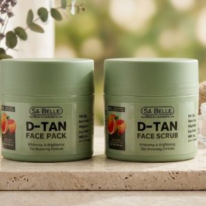 D-Tan Face Scrub & Face Pack — Sa Belle Professional
