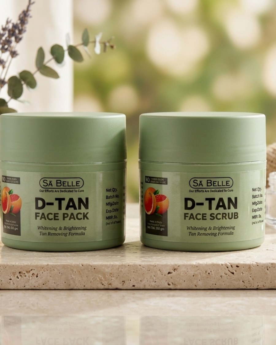 D-Tan Face Scrub & Face Pack