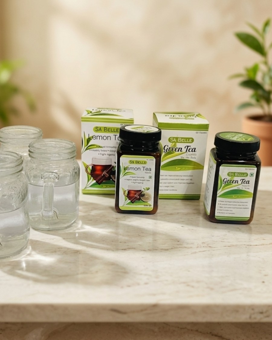 Green Tea & Lemon Tea