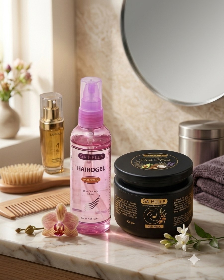 Intense Hair Repair Mask & Silk Serum